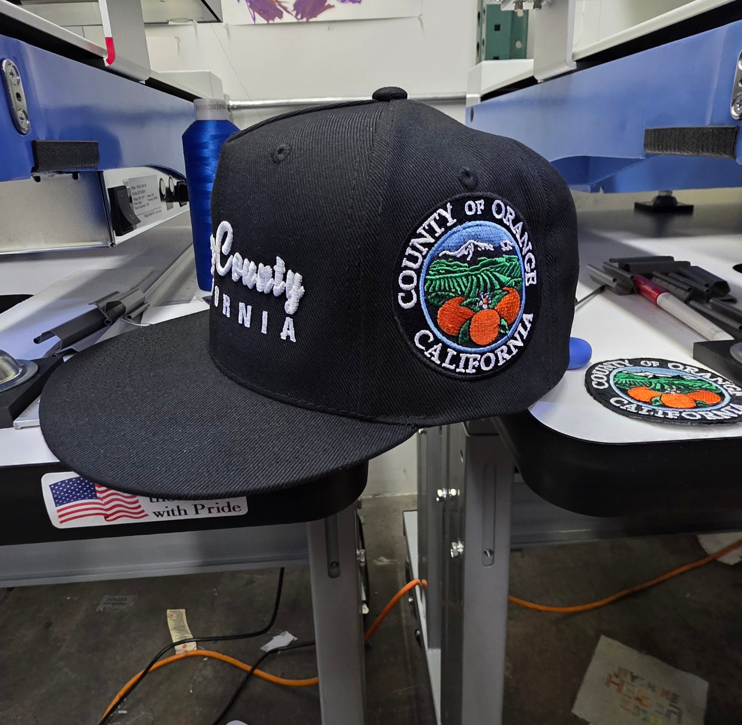 Hats custom - flat or puff