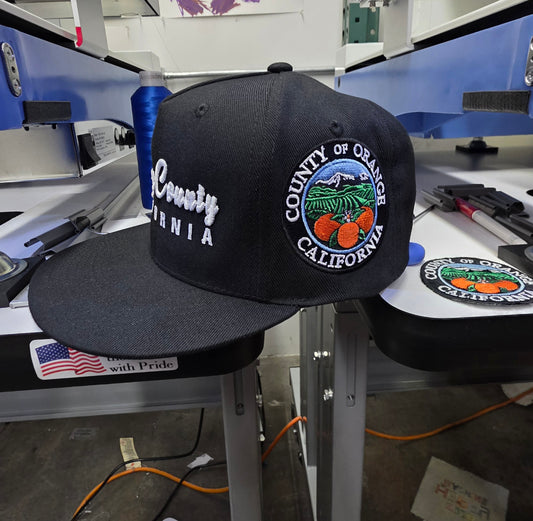 Hats custom - flat or puff